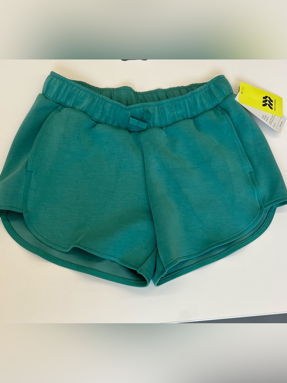 all in motion Teal Athletic Girl!s Shorts Sz XL OR Wms. Sz XS